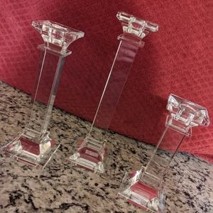 Mikasa classic candlesticks, set of 3